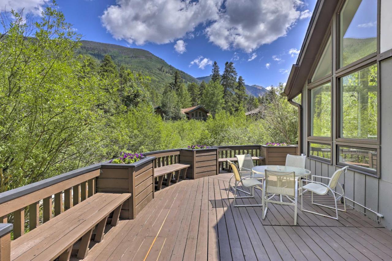 Vail Condo With Mtn View Deck - Steps To Ski Shuttle Exterior photo